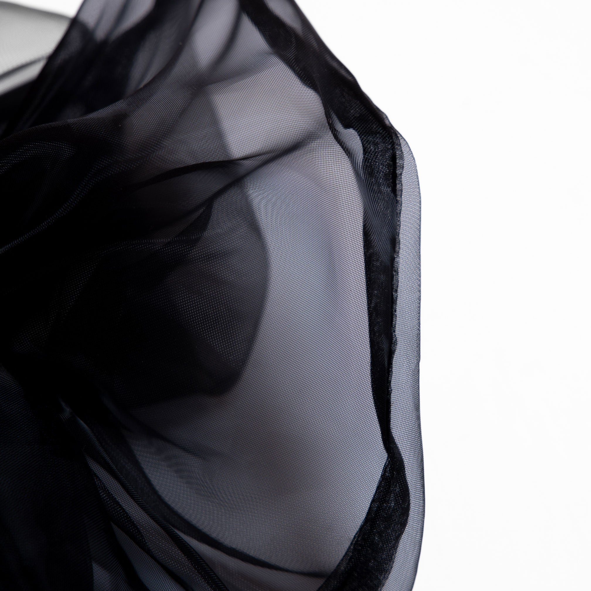 Hiraki Mini Black Scrunchie