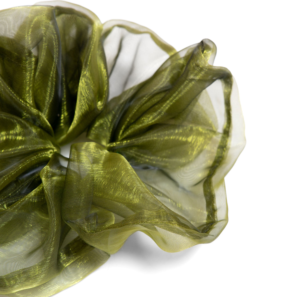 Hiraki Mini Moss Green Scrunchie